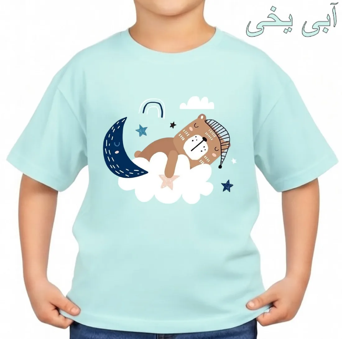تیشرت آستین کوتاه بچگانه مدل تدی کد p3