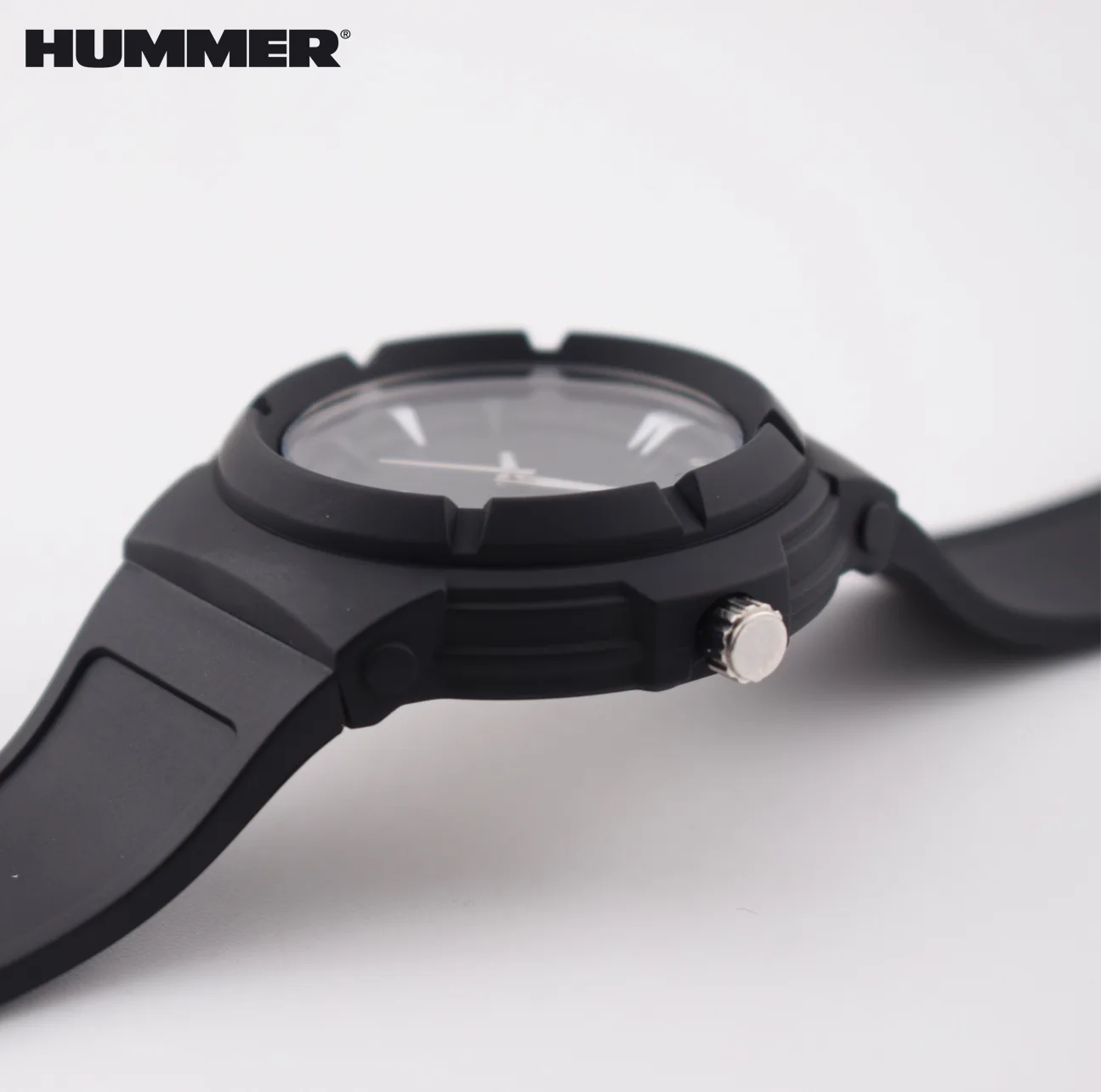 ساعت مچی عقربه ای مردانه هامر مدل موتور ژاپن بند PU ضدآب رفرنس HM1112-C2
