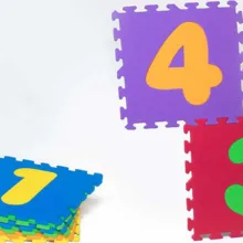 تشک بازی طرح اعداد انگلیسی مدل F810 سایز 33×33 سانتی متر