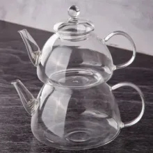 ست کتری و قوری مدل GLASS POT SET