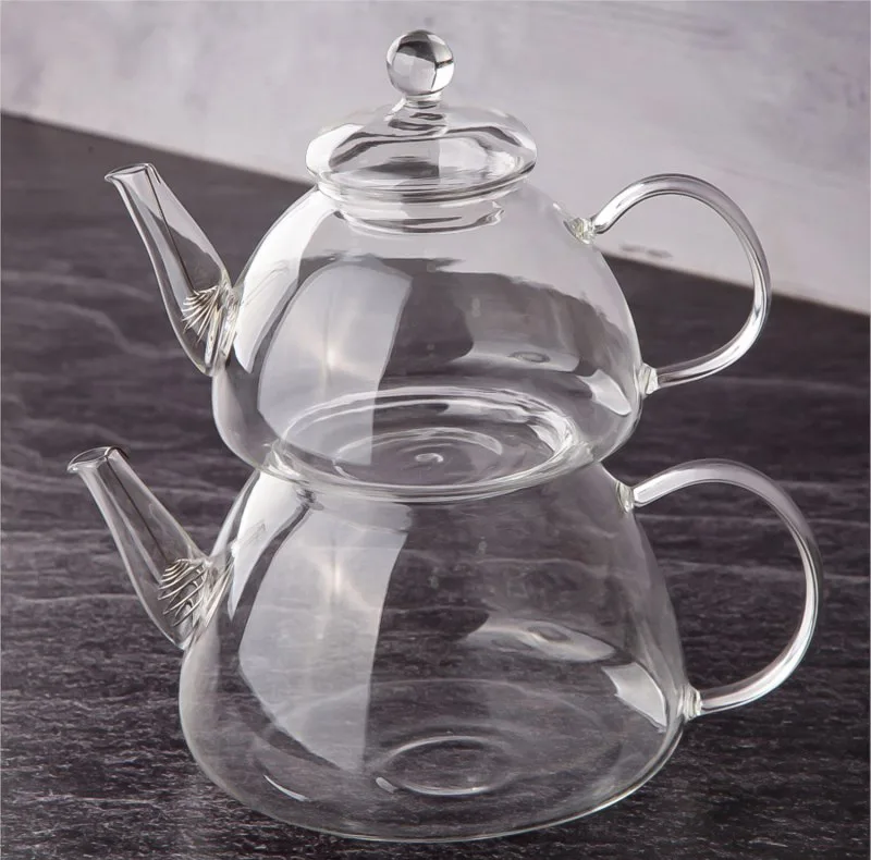 ست کتری و قوری مدل GLASS POT SET