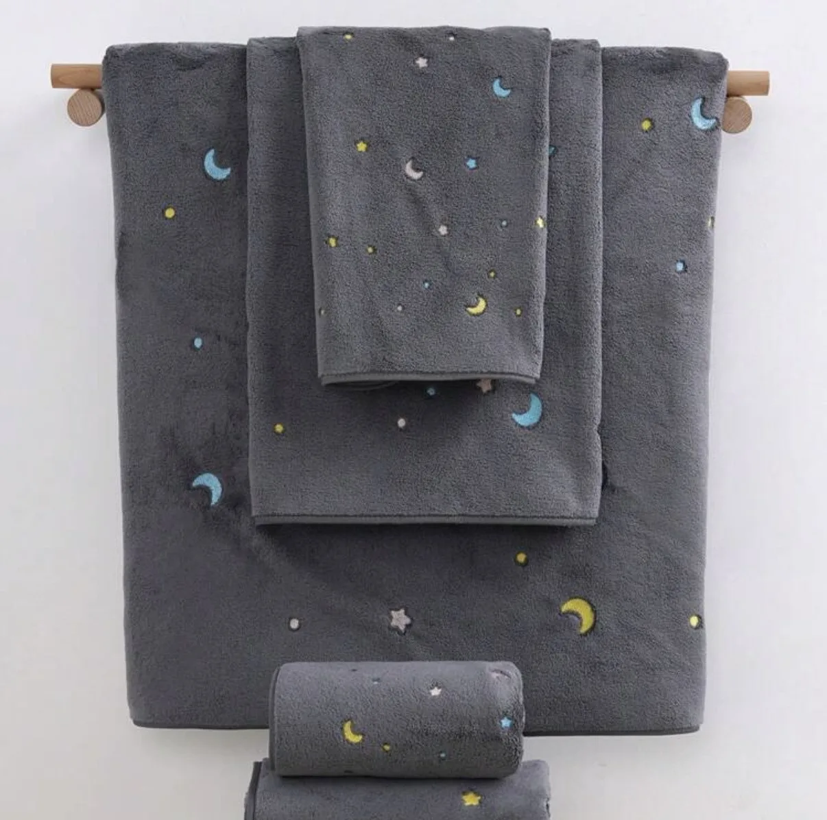 حوله دست و صورت مدل Starry Sky سایز۷۵*۳۴ سانتی متر