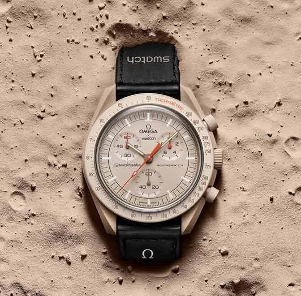 ساعت مچی عقربه ای امگا مدل Moonswatch Mission to the Jupiter SO33J100