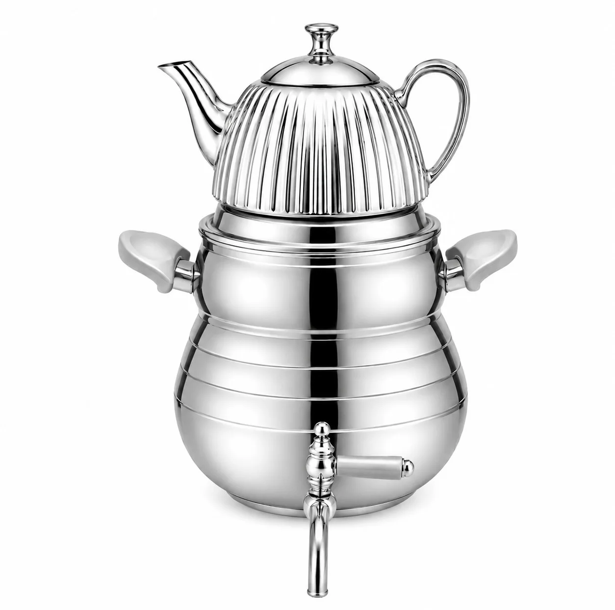 ست کتری و قوری سرهوم مدل 1016 گنجایش کتری 5 لیتر گنجایش قوری 0.5 لیتر