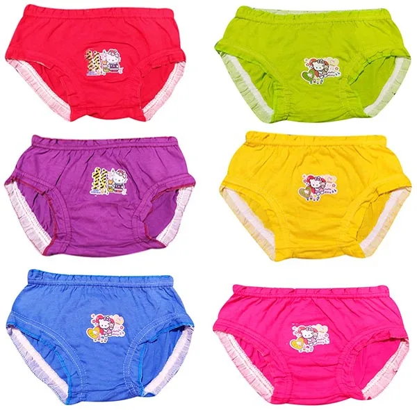 شورت دخترانه مدل cat کد 50 مجموعه 6 عددی