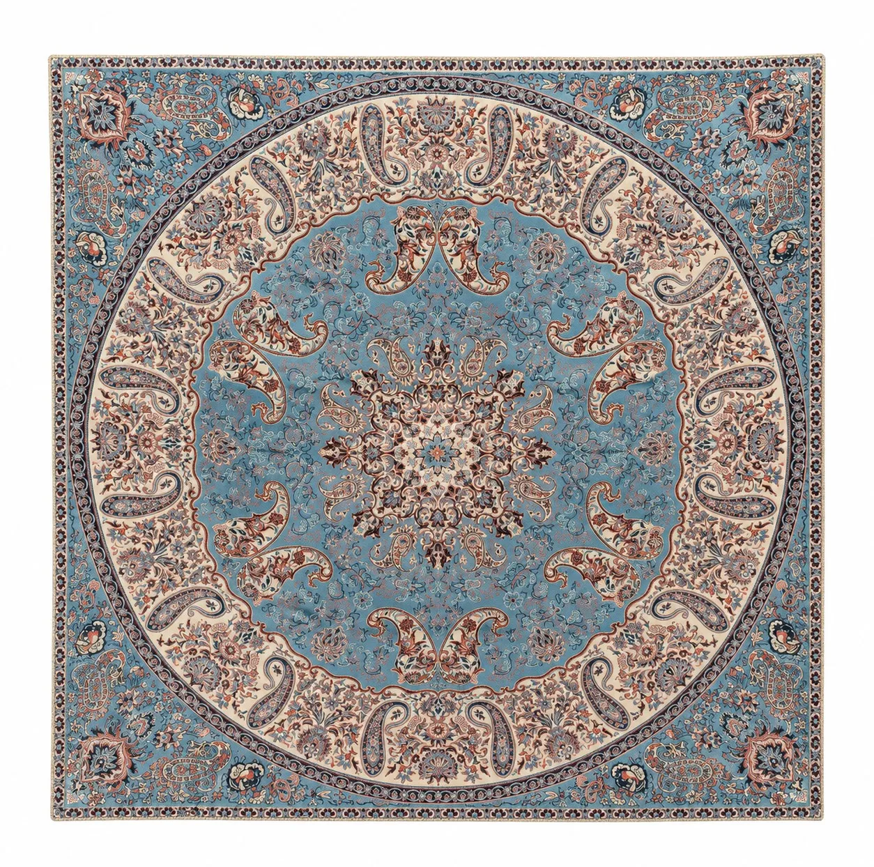 رومیزی ترمه طرح نسترن کد 03