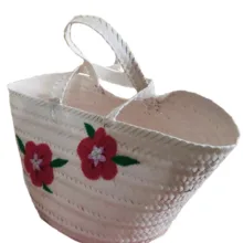 زنبیل حصیری مدل m 140013