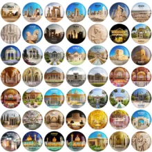 مگنت خندالو مدل شیراز (Shiraz) کد 178 مجموعه 49 عددی