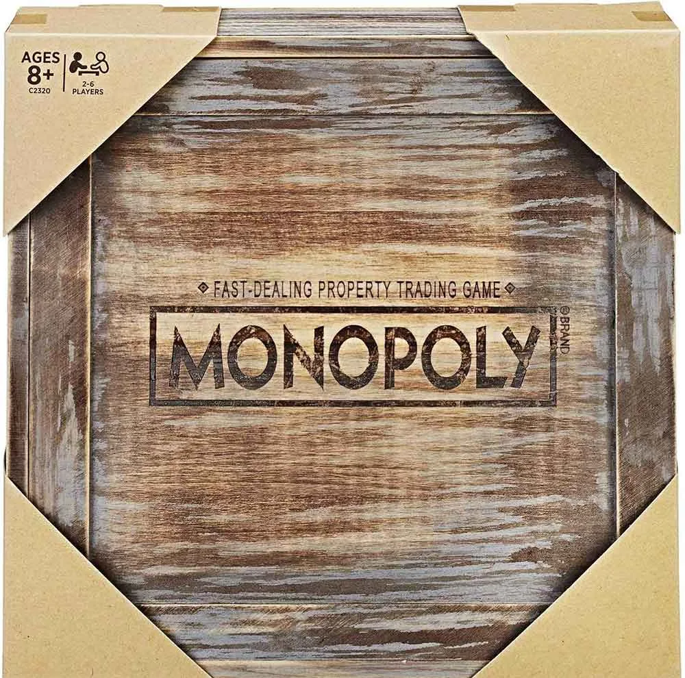 بازی فکری مدل مونوپولی طرح Rustic Series Wood مناسب جوانان