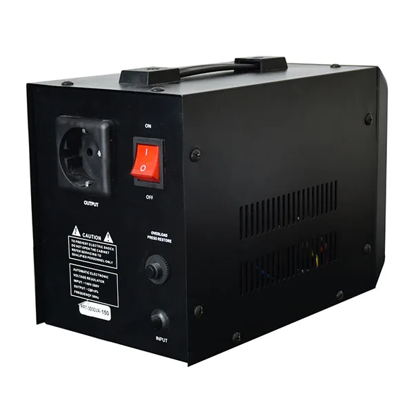 استابلایزر هوشمند پیمان گزاران مدل PRT-3000 توان خروجی 3000 ولت آمپر