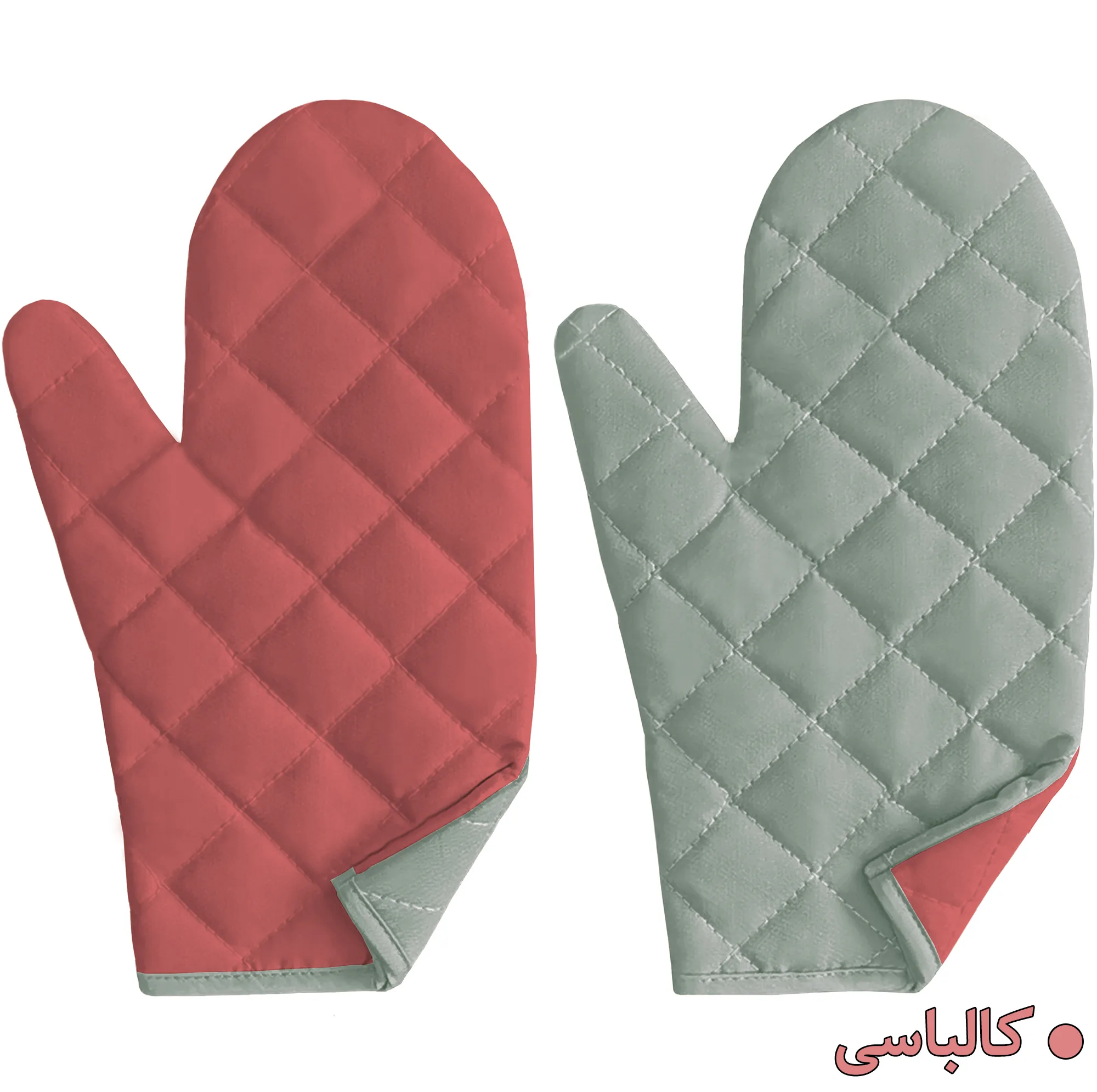 دستکش فر راولا کد N109 مجموعه 2 عددی