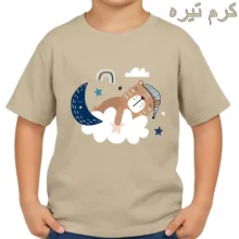 تی‌شرت آستین کوتاه بچگانه مدل تدی کد p3