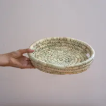 سینی حصیربافی مدل 30