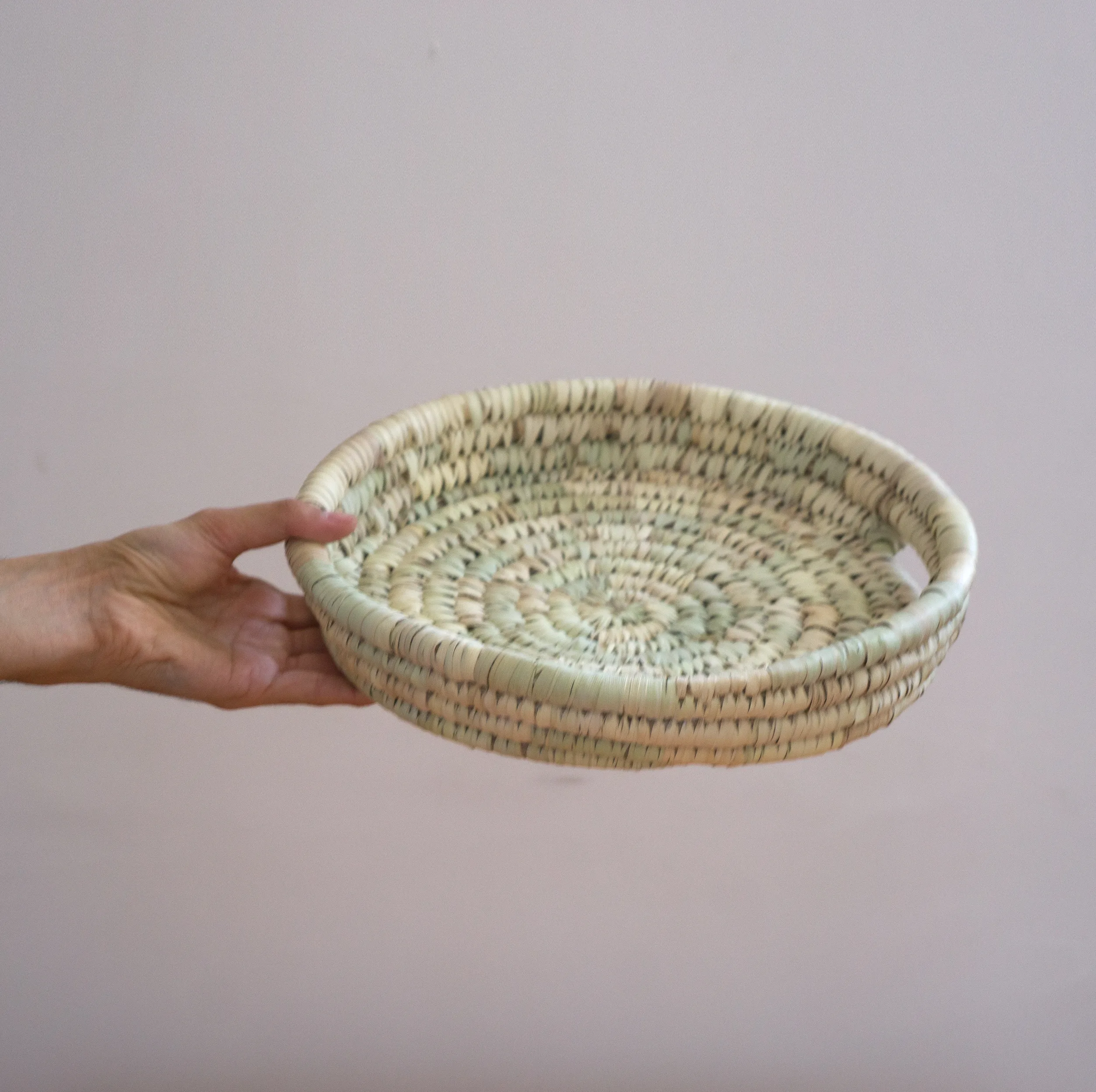 سینی حصیربافی مدل 30