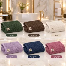 حوله دستی بلیندا مدل VIP سایز 40×80 سانتی‌متر