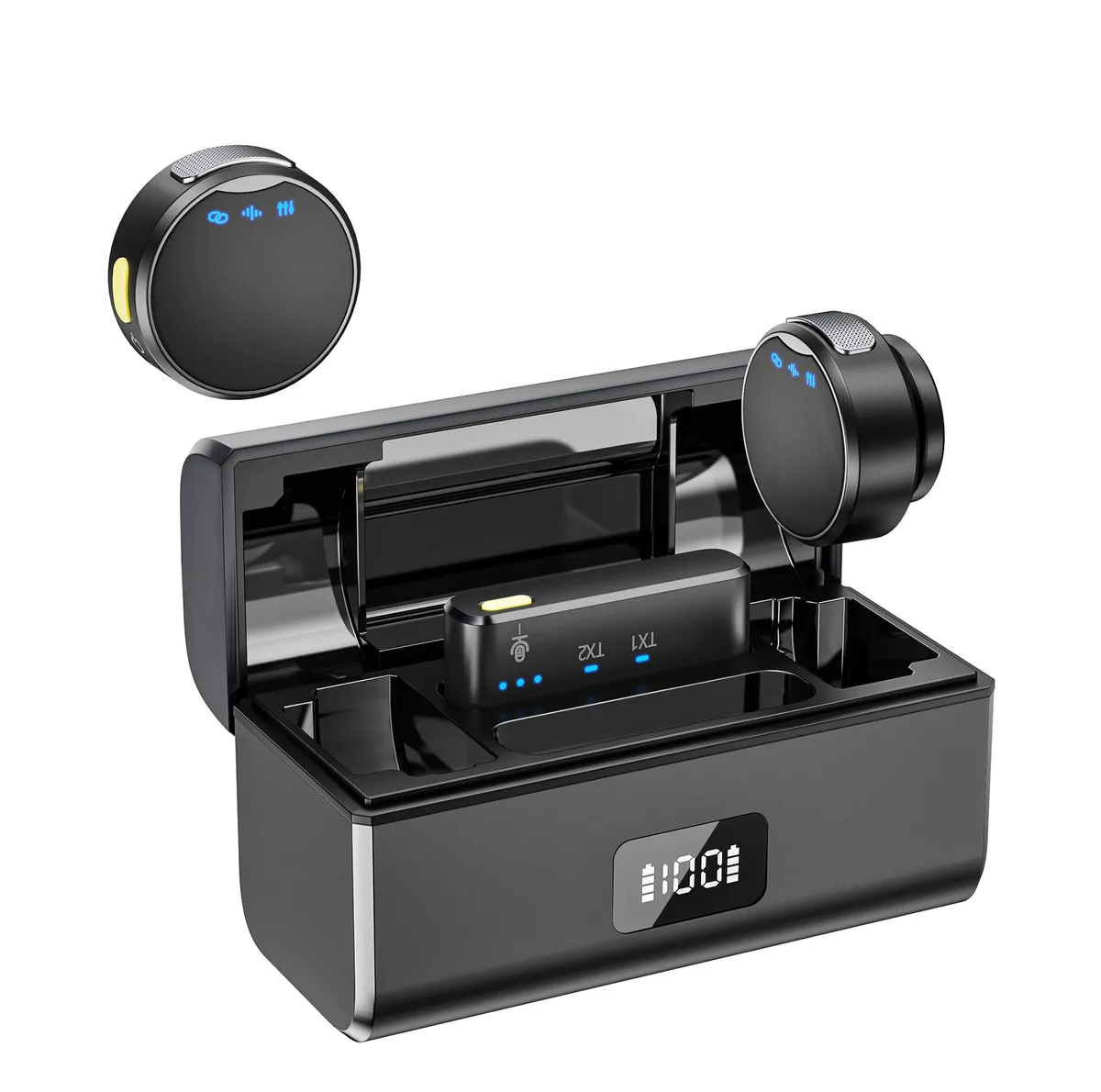 میکروفن بی سیم مدل M9 با درگاه Type-C