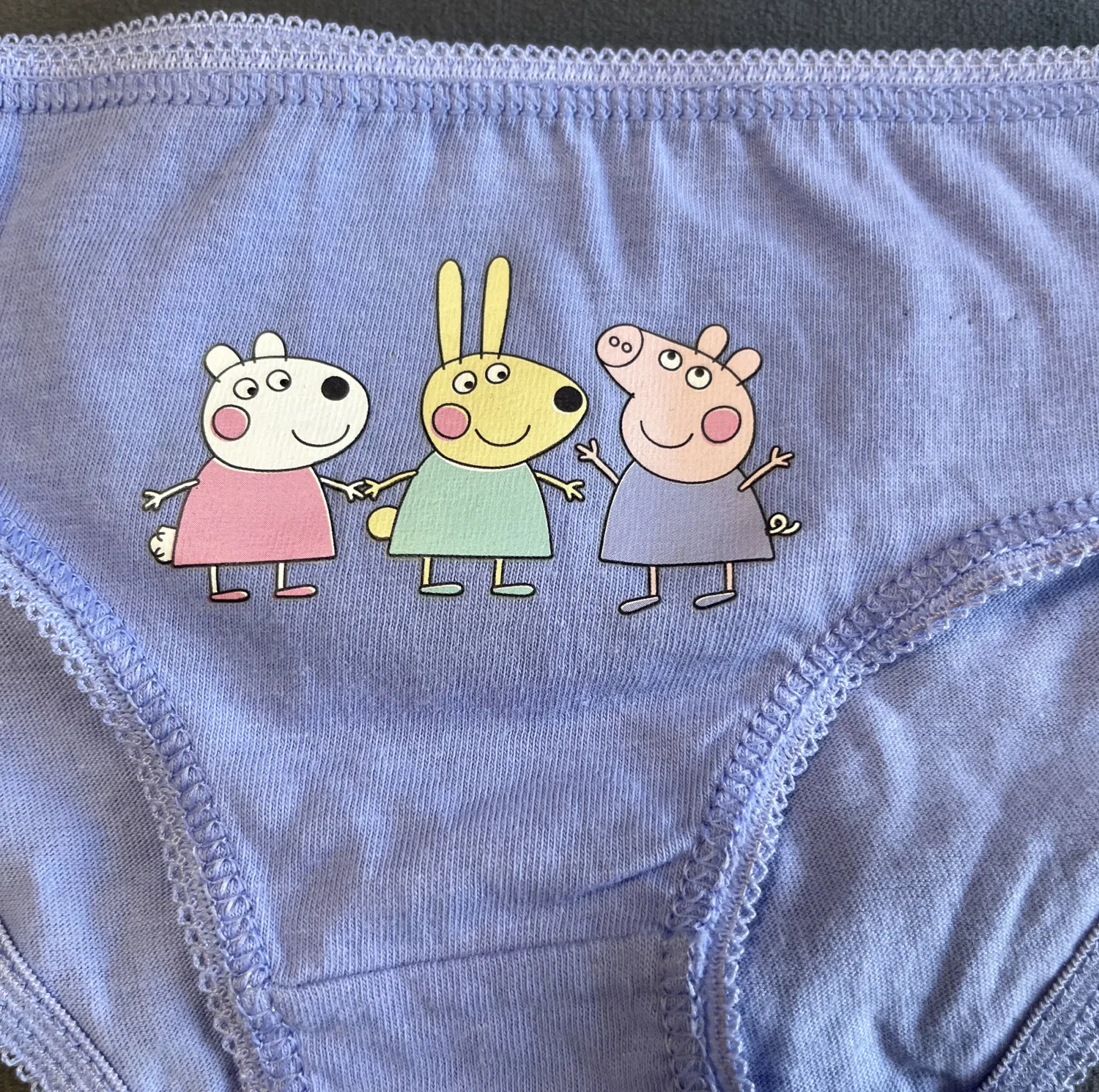 شورت دخترانه پپاپیگ مدل PIP3 بسته سه عددی