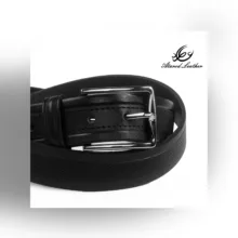 کمربند مردانه چرم عطارد مدل  چرم طبیعی گاومیش کد B35