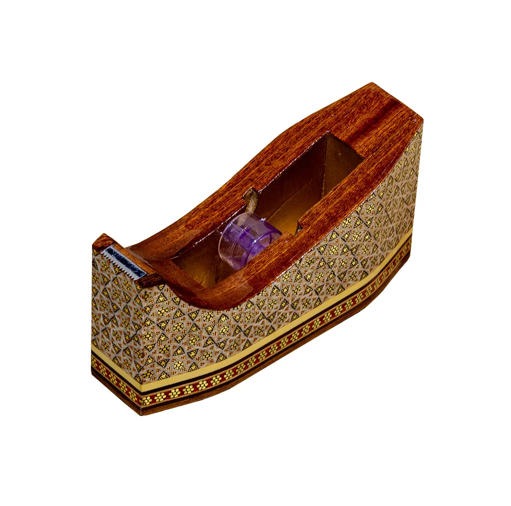ست لوازم اداری رومیزی خاتم کاری کد kh04 مجموعه 4 عددی