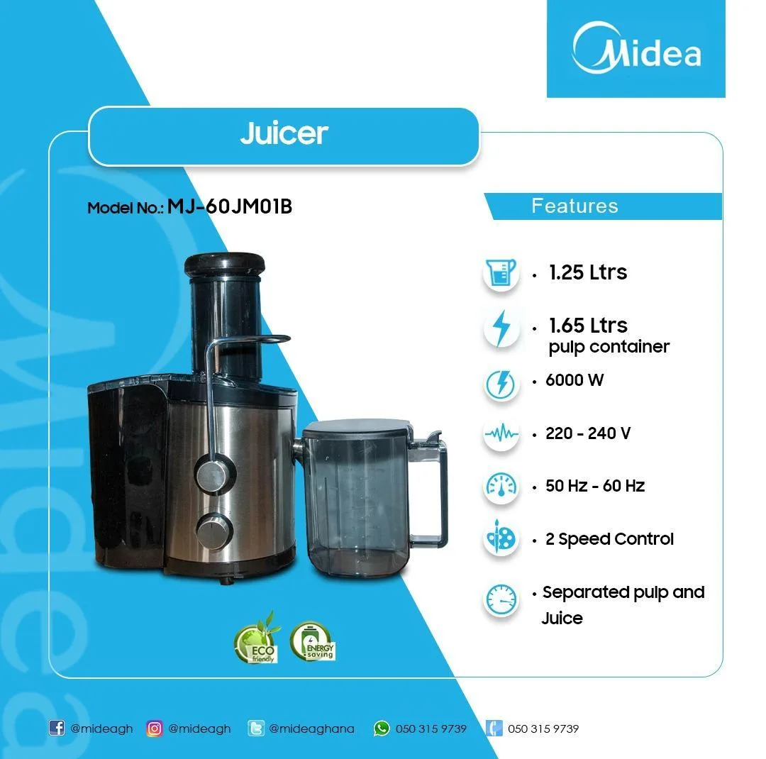 آبمیوه گیری مایدیا مدل MJ-60JM01B