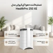 دستگاه تصفیه هوا خانگی 3 مرحله ای آی کیو ایر مدل HealthPro 250 XE