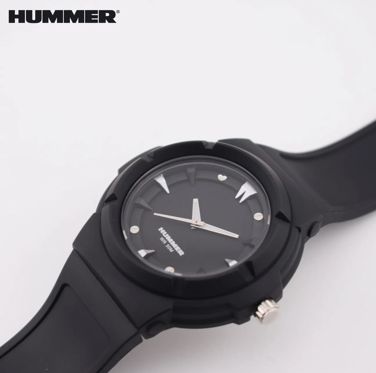 ساعت مچی عقربه ای مردانه هامر مدل موتور ژاپن بند PU ضدآب رفرنس HM1112-C2