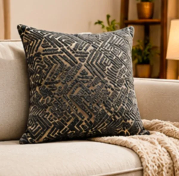 کاور کوسن تدی مربع برجسته زیپدار 45×45 سانتیمتر