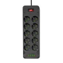 چندراهی برق پاورسوکت مدل F35U-Type-C
