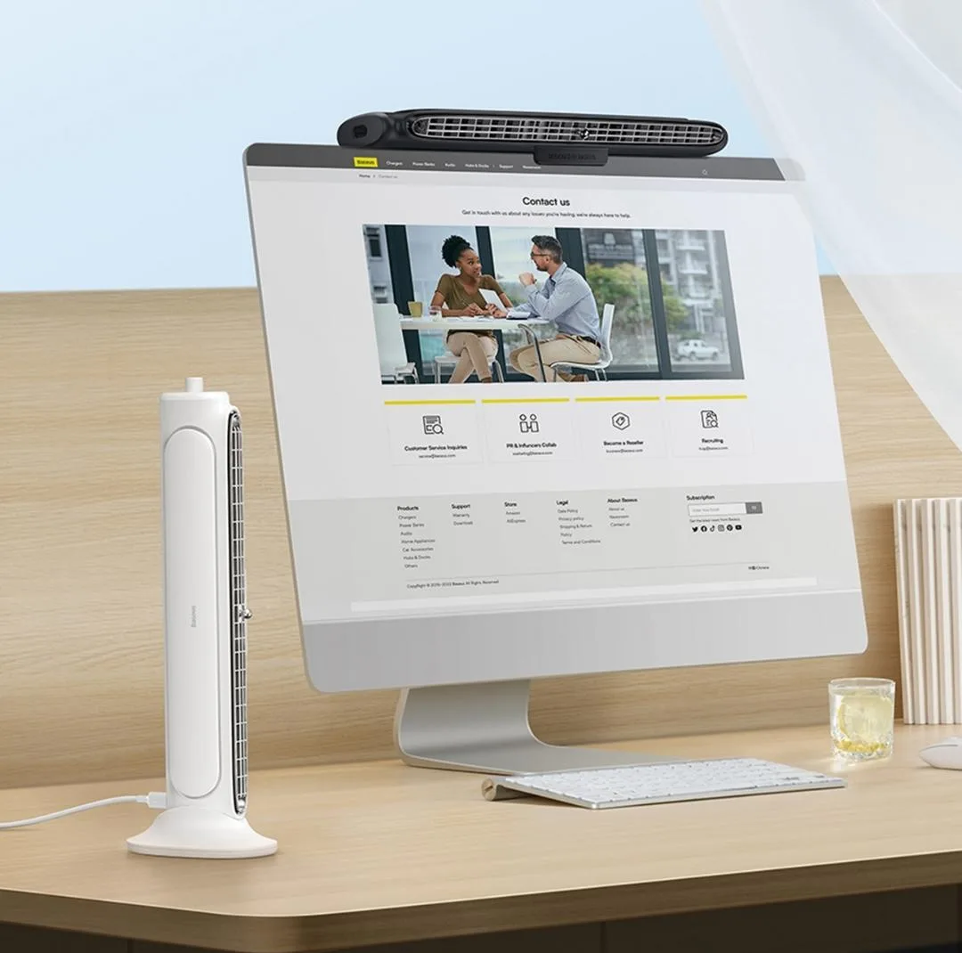 پنکه رومیزی باسئوس مدل BS-HF005 (Quad Fan)