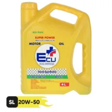 روغن موتور خودرو اکوپلاس مدل sl 20W50 حجم 4 لیتر