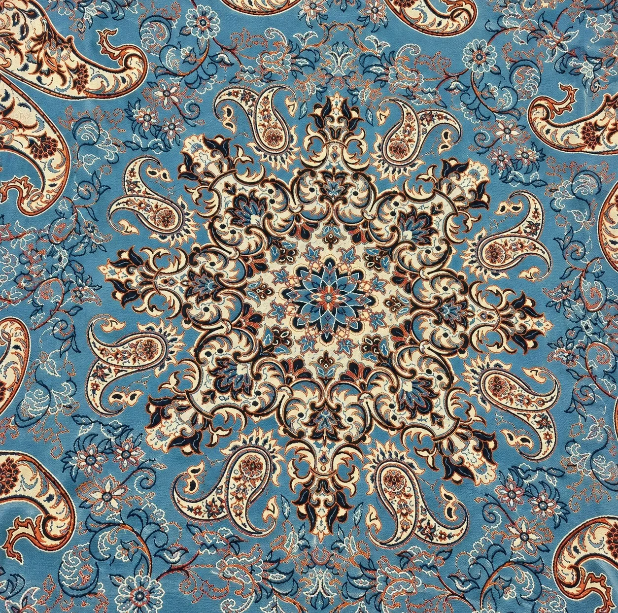رومیزی ترمه طرح نسترن کد 03