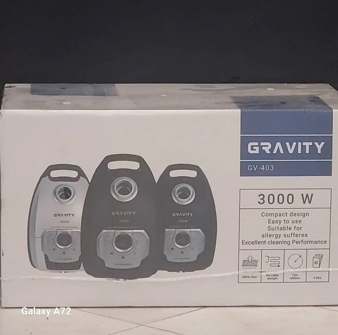 جاروبرقی 3000 وات گرویتی مدل GV403