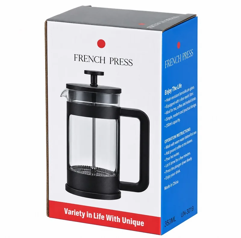 فرنچ پرس مدل UN-3019 گنجایش 350 میلی لیتر