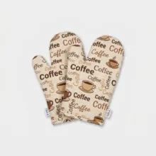 دستگیره فر مدل Coffee مجموعه 2 عددی