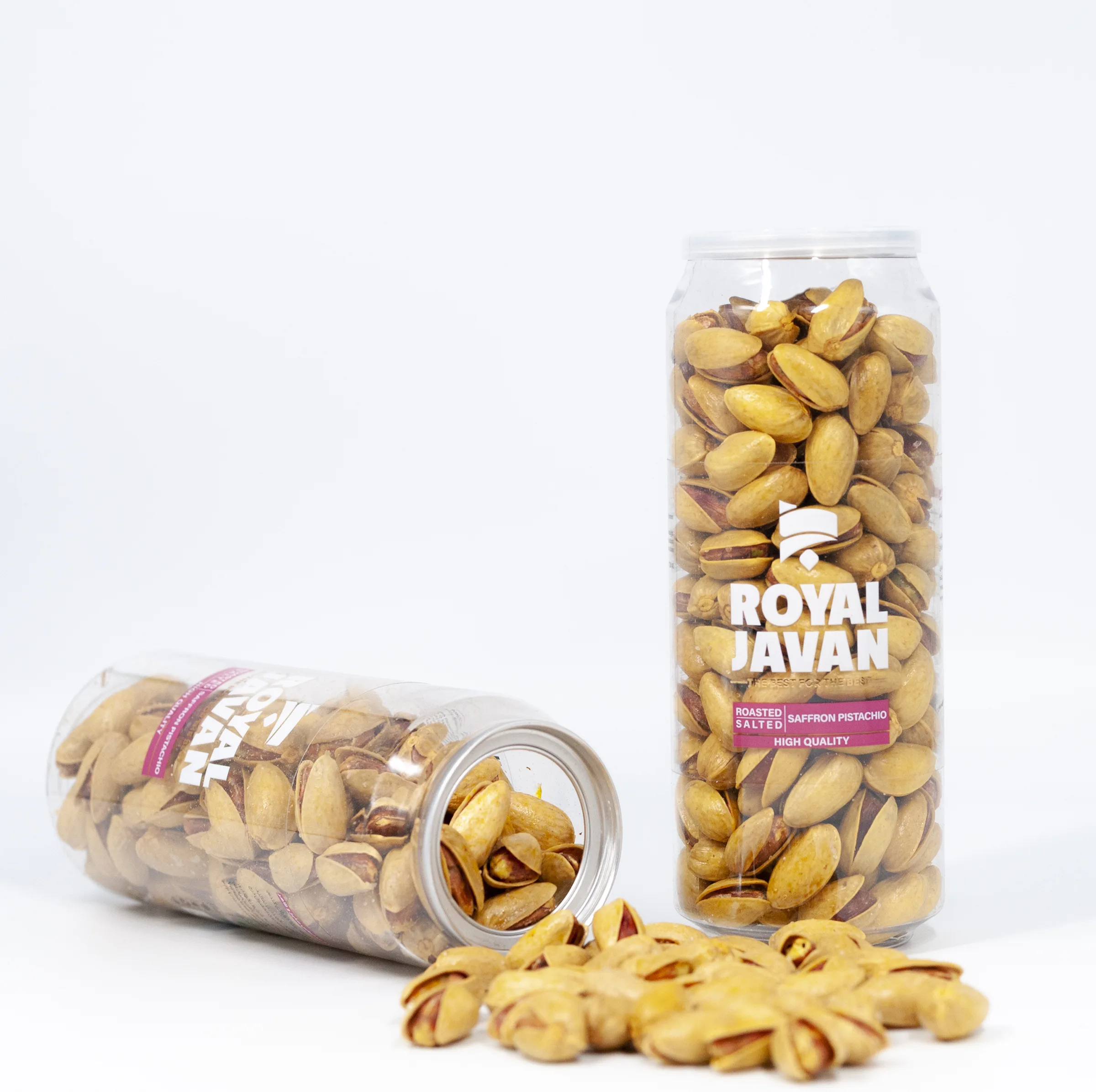 پسته برشته زعفرانی رویال جوان - 220 گرم