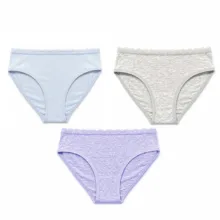 شورت دخترانه لفتیز مدل AB222 بسته سه عددی
