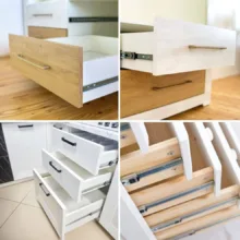 ریل کشو رونیا مدل Q-40 سایز 40 سانتی متر بسته 4 عددی