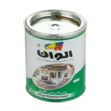 رنگ روغنی سفید الوان مدل ALCO-2009 حجم 1000 میلی لیتر