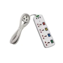 چندراهی برق مدل USB CHARGING 4t3m