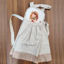 سرویس پارچه ای آشپزخانه 16 پارچه مدل دختر کوچولو