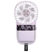 پنکه دستی مدل  TRASNPARENT CARD FAN