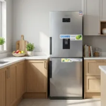 یخچال فریزر طرح فریزر پایین 22 فوت استیلون مدل SPIRING - 17402