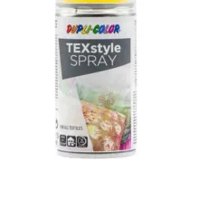 اسپری رنگ پارچه زرد دوپلی کالر مدل TEXstyle حجم 150میلی لیتر