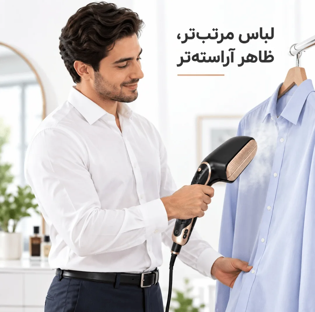 اتو بخار 1000 وات دی اس پی مدل KD1350