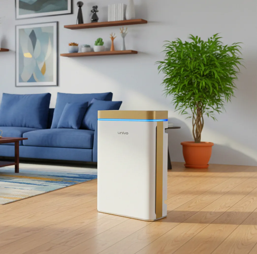 دستگاه تصفیه‌کننده هوا خانگی پنج مرحله‌ای یونیوو مدل UAir Cloud 480 Hydra به همراه فیلتر