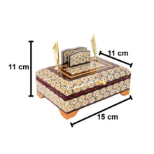 قلمدان خاتم کاری مدل دانشجویی کد 15p11-1f2