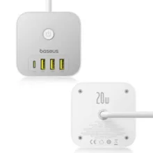 چندراهی برق بیسوس مدل PowerCombo Cube