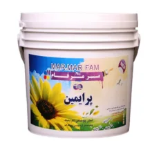 رنگ استری اکریلیک سفید مات مرمرفام کد 304 وزن 11 کیلوگرم