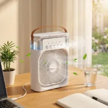 پنکه رومیزی مدل مه پاش 3in1 Air Cooler