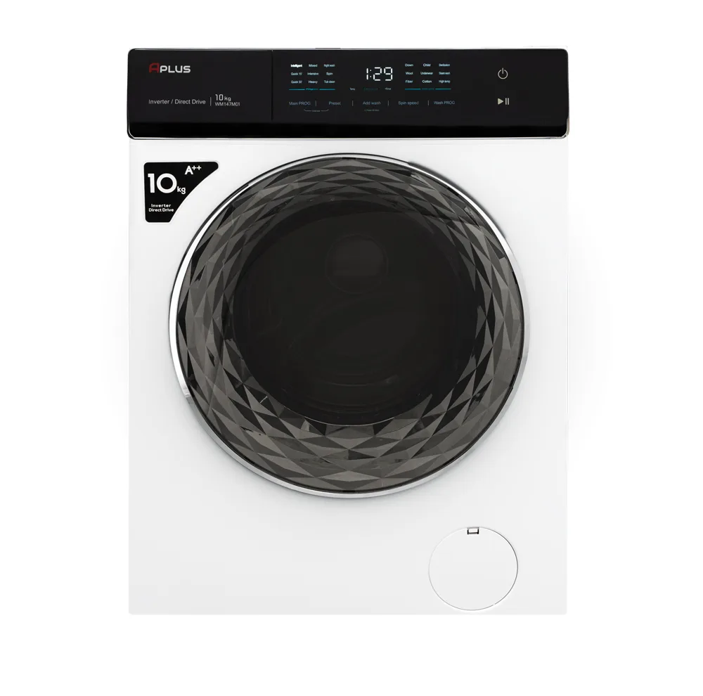 ماشین لباسشویی 10 کیلوگرم اتوماتیک آپلاس مدل WM147A01